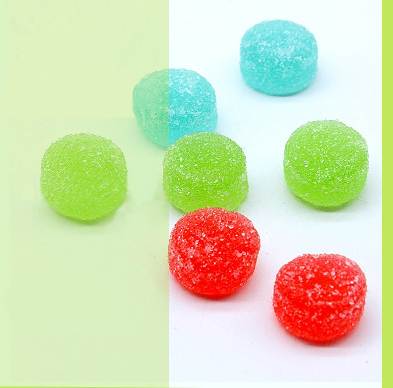 OEM Colorful Bulk Sour Powder Belt Strips Licorice Gummy Candy