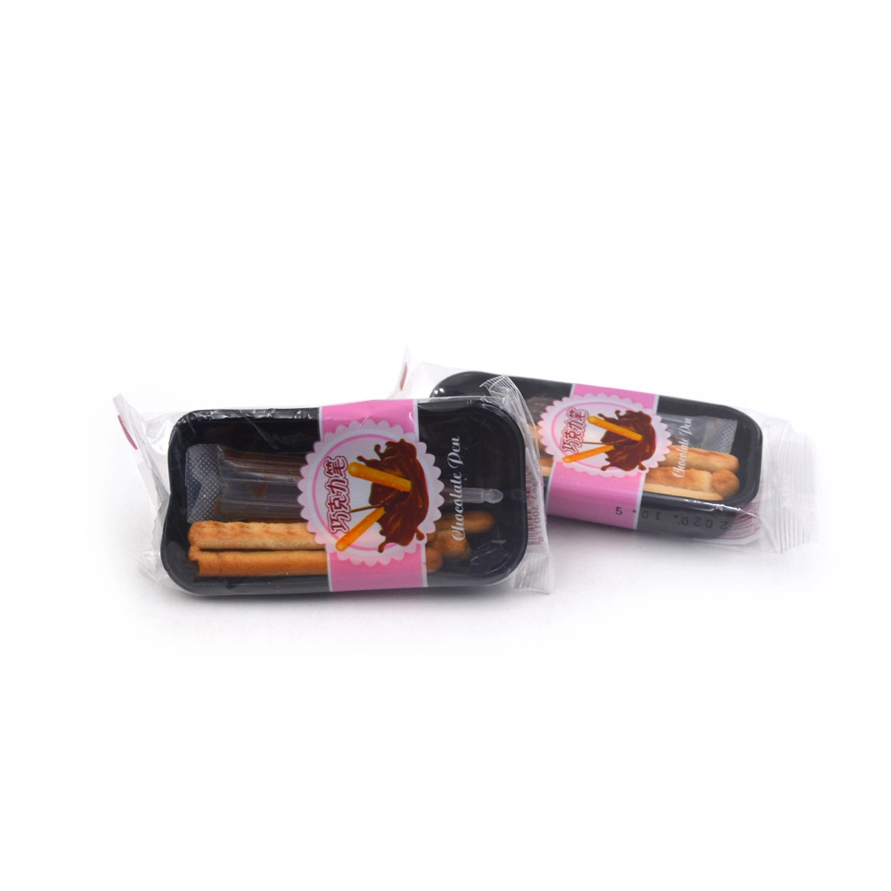 Factory Wholesale Bag Packing Biscuit with Chocolate Jam