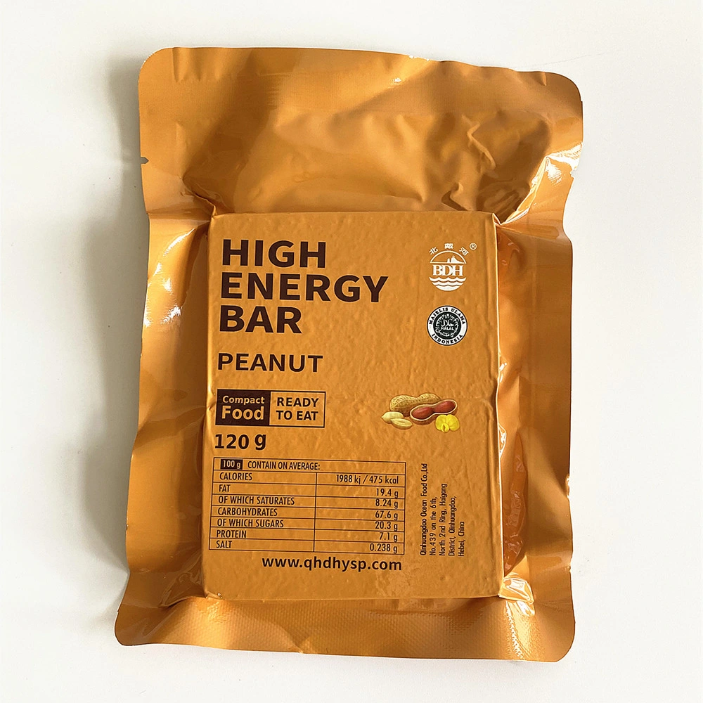 Peanut Flavor Emergency Food Convenient Outdoor Military High Energy Bar Biscuits 5% off