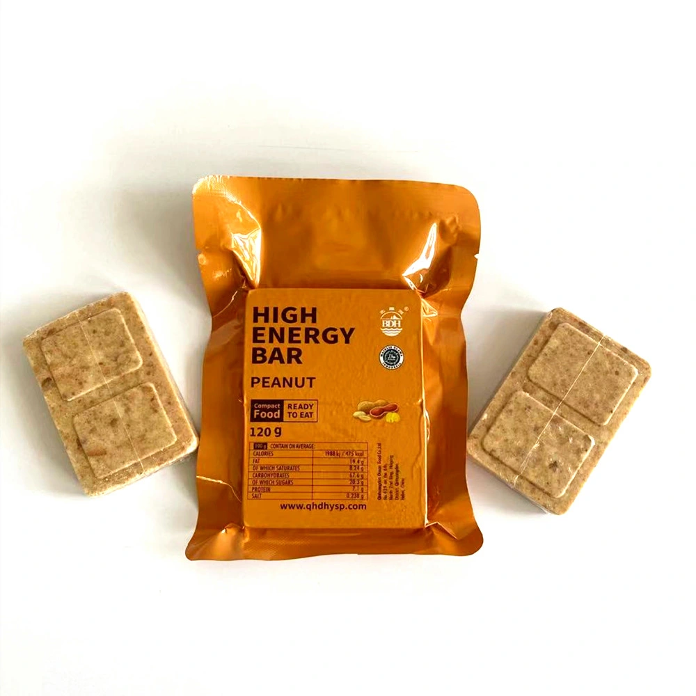 Peanut Flavor Emergency Food Convenient Outdoor Military High Energy Bar Biscuits 5% off