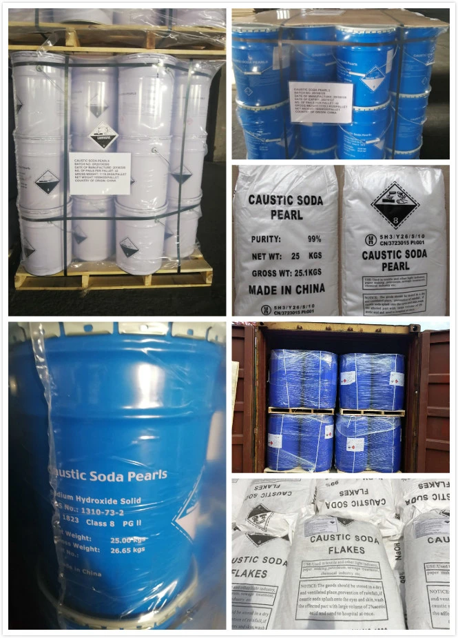 Factory Price Sodium Hydroxide Flakes Solid 99% Caustic Soda