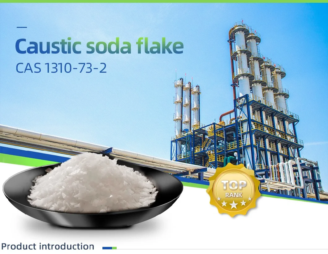 Industrial Grade White Flake Solid Naoh Soda Flakes Manufacturer CAS 1310-73-2