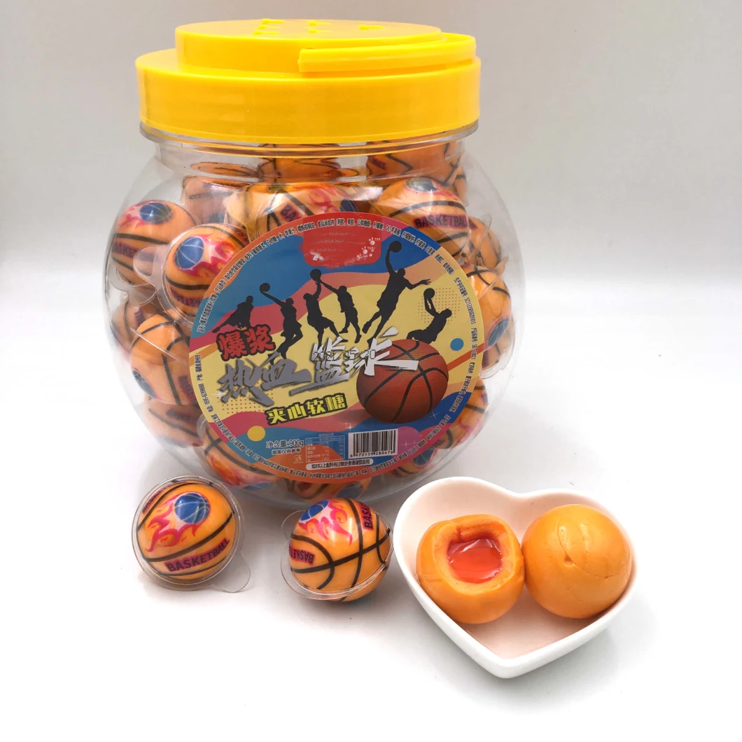 Wholesale Custom Private Label Halal Ball Gummy Jam Candy