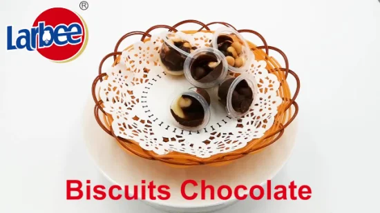 Halal Snacks 15г шоколадное печенье, стаканчики, печенье, шоколад в пакете
