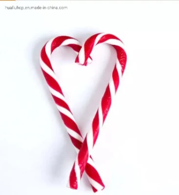 Горячая Распродажа красочные высококачественные 15 г рождественские конфеты в форме тросточки